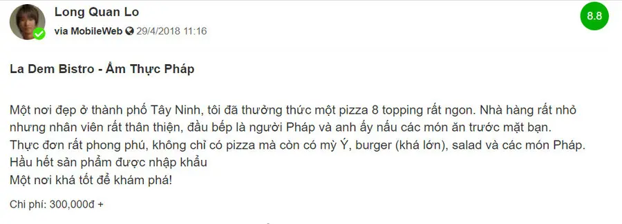 Đến La Dem Bistro trải nghiệm ẩm thực Ph&aacute;p tại T&acirc;y Ninh 10