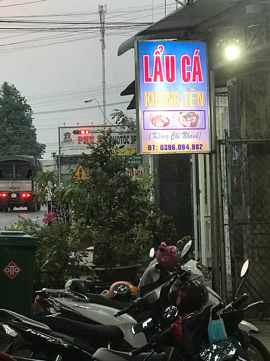 Khám phá quán lẩu cá Tây Ninh không tên với hương vị thơm ngon khó quên 3