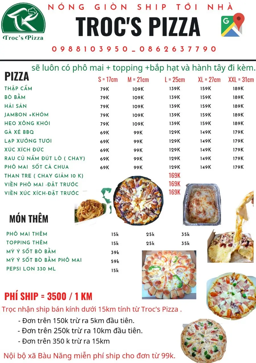 Kh&aacute;m ph&aacute; Troc's Pizza ngon bổ rẻ nổi tiếng tại T&acirc;y Ninh 3