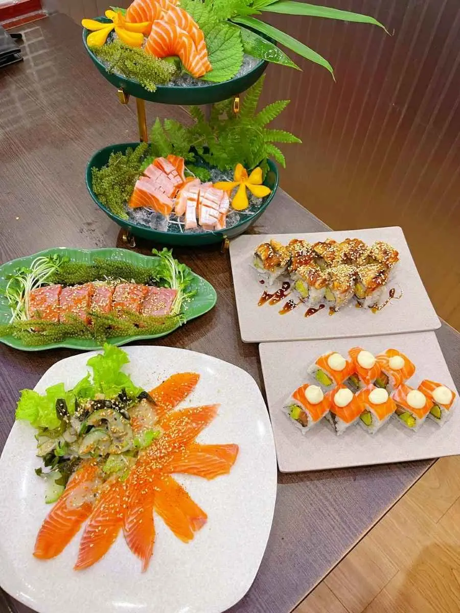 Sushi băng chuyền Sister, thưởng thức ẩm thực chuẩn vị xứ sở hoa anh đ&agrave;o 4