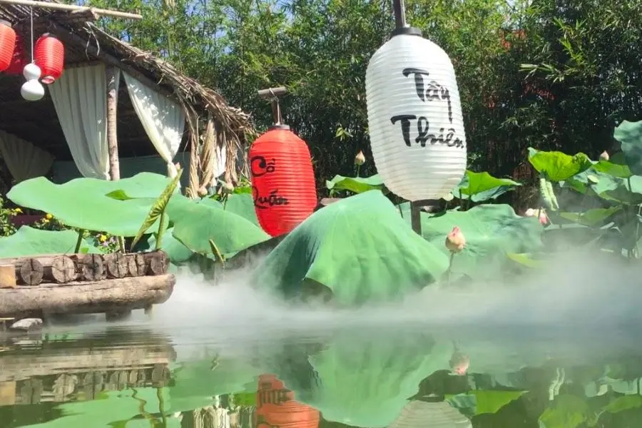 Tây Thiên Cổ Quán, không gian thưởng thức cà phê thú vị nhất Tây Ninh 2