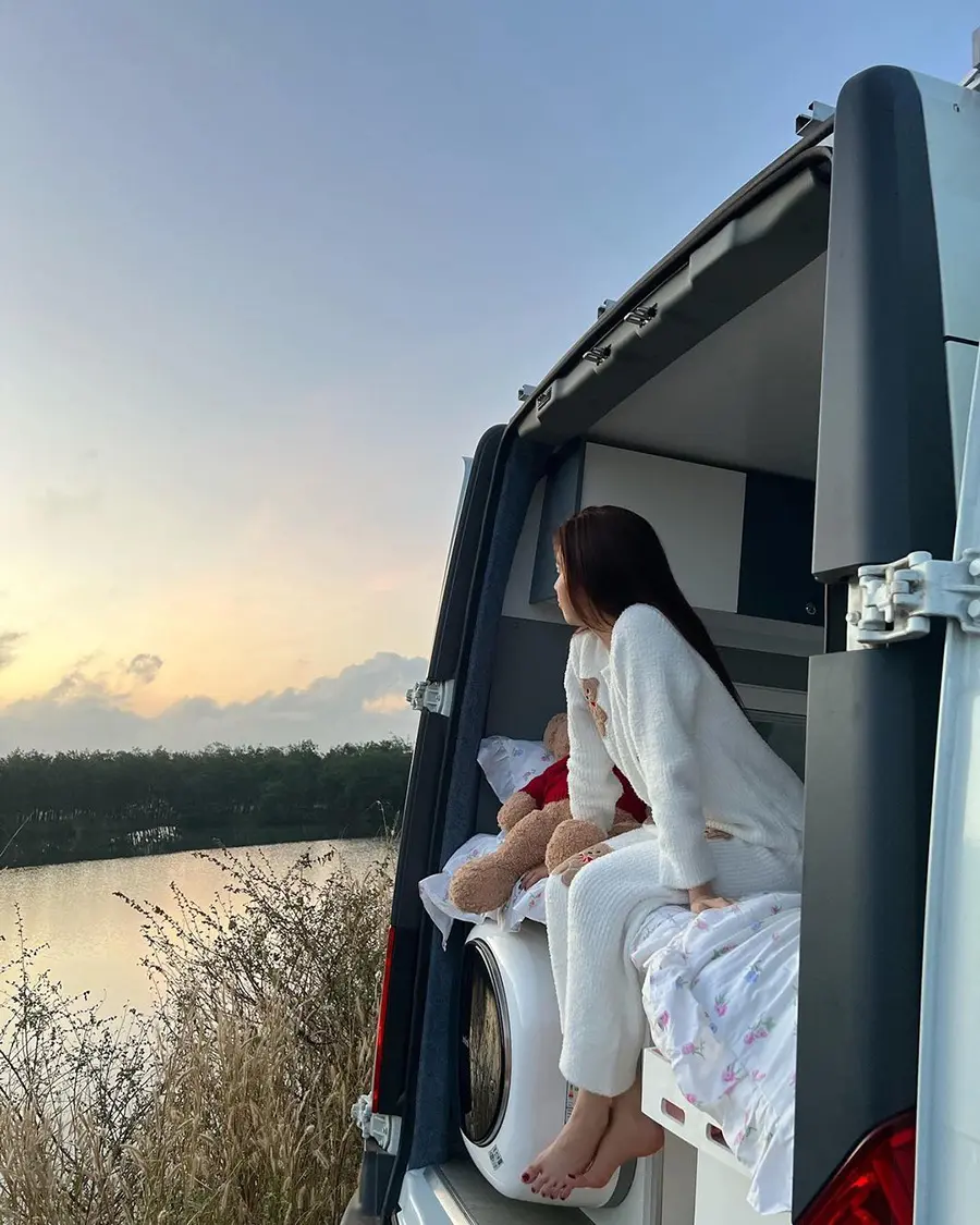 Cùng Ngọc Trinh check in Tây Ninh tại khu cắm trại Ma Lữ Quán 4