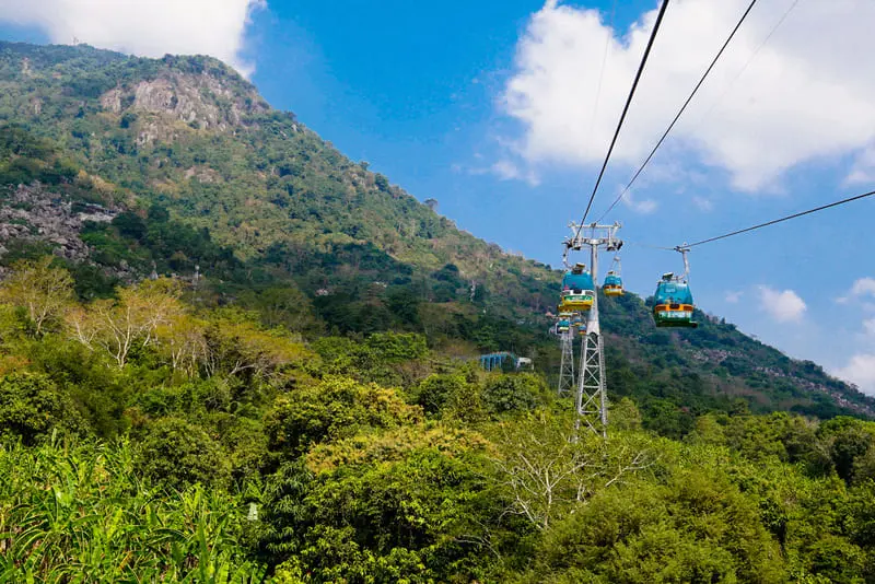 Trải nghiệm M&aacute;ng trượt n&uacute;i B&agrave; Đen d&agrave;i gần 2km 6