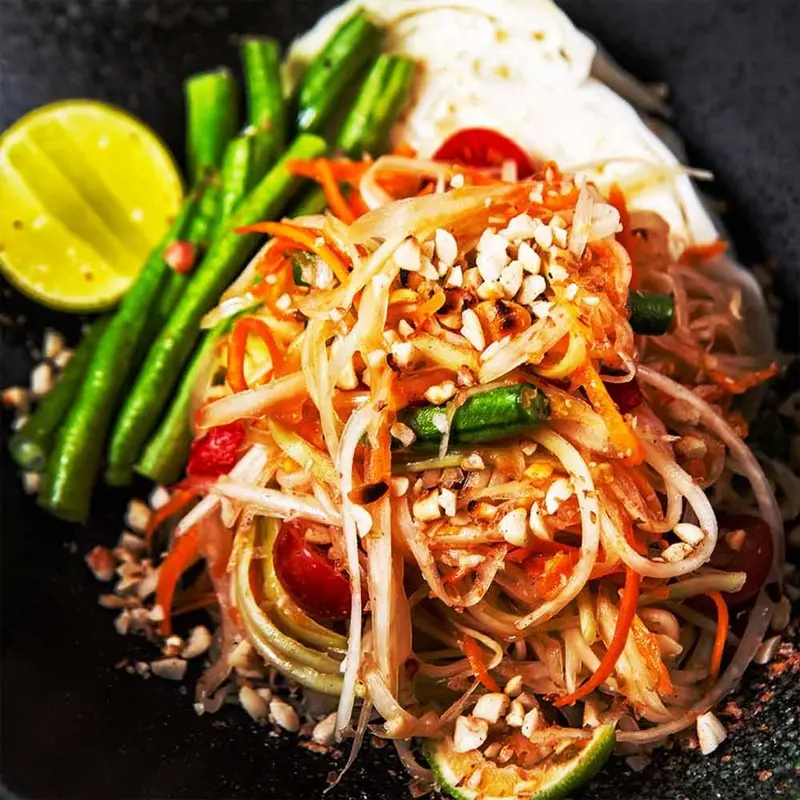 Som Tam, m&oacute;n ngon khuynh đảo ẩm thực Đ&ocirc;ng Nam &Aacute; 3