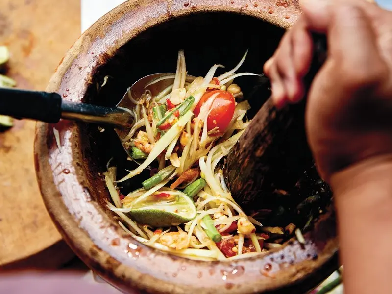 Som Tam, m&oacute;n ngon khuynh đảo ẩm thực Đ&ocirc;ng Nam &Aacute; 4