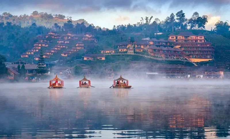 C&oacute; một bức tranh Mae Hong Son với vẻ đẹp rung động l&ograve;ng người 6