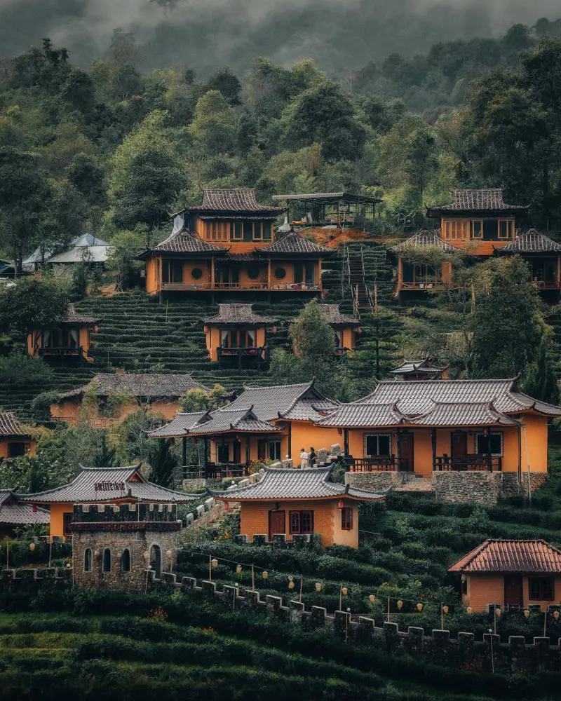 Ghé thăm làng Ban Rak Thai đẹp mộng mơ, yên ả của người Hoa 3
