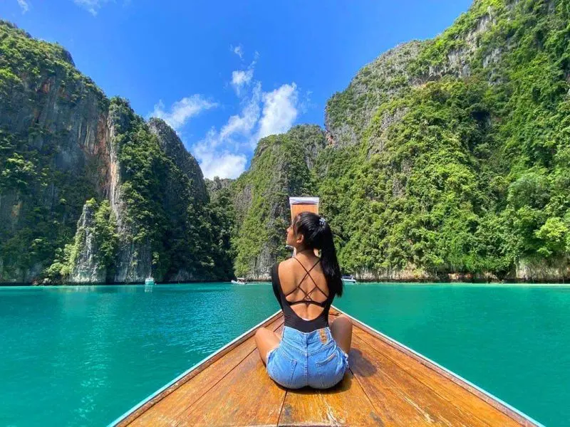 Vịnh Maya: B&atilde;i biển đẹp m&ecirc; hồn tại Th&aacute;i Lan nổi tiếng tr&ecirc;n thế giới 4
