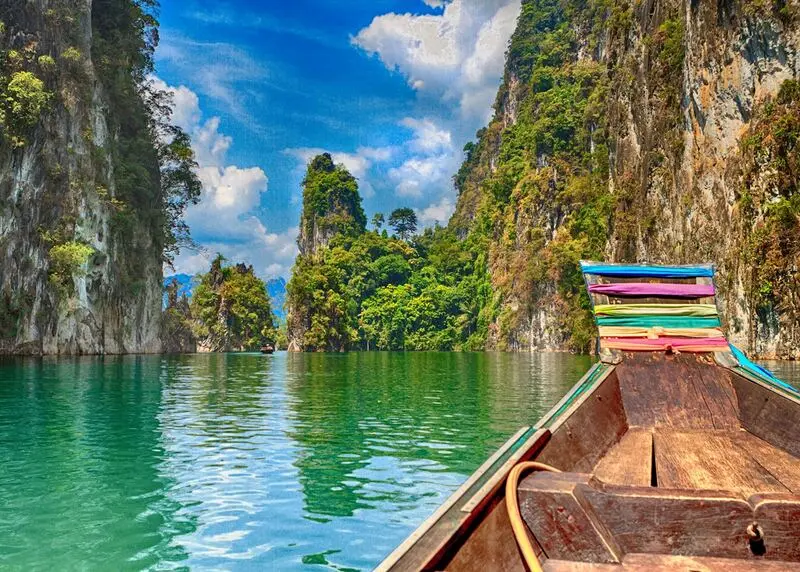 Vườn quốc gia Khao Sok ti&ecirc;n cảnh giữa những ngọn n&uacute;i đ&aacute; v&ocirc;i Th&aacute;i Lan 2