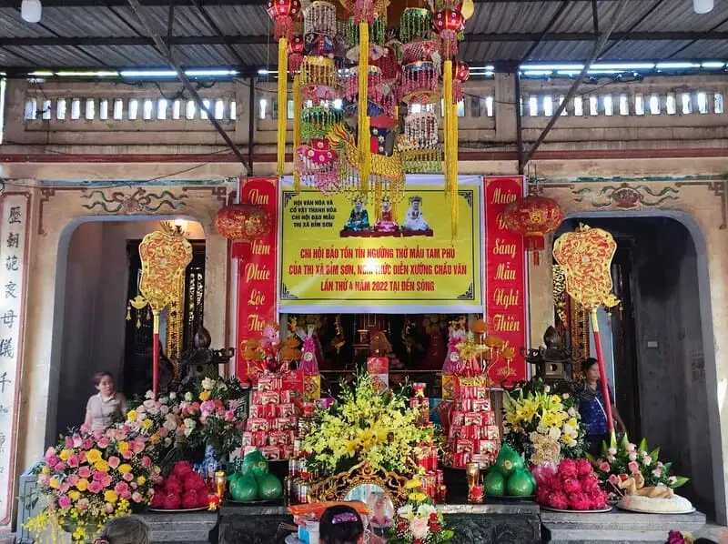 Đền Sòng Sơn: Miền đất linh thiêng với tích truyện Mẫu Liễu Hạnh 5
