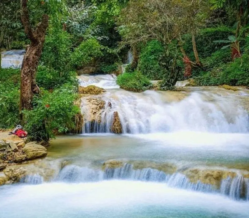 Khám phá thác Hiêu Pù Luông với vẻ đẹp thiên nhiên hùng vĩ