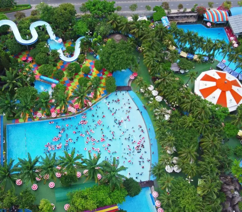 Công viên nước Đầm Sen, kinh nghiệm vui chơi, giá vé 2026