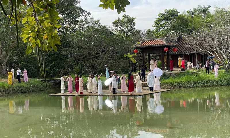 Bảo t&agrave;ng &Aacute;o D&agrave;i, kh&ocirc;ng gian t&ocirc;n vinh n&eacute;t đẹp trang phục Việt 15