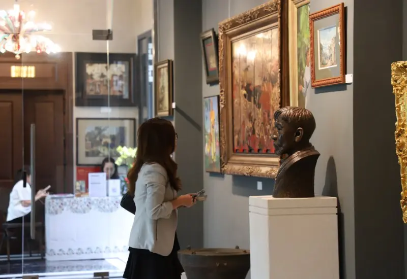 Bảo t&agrave;ng Nghệ thuật Quang San: N&eacute;t độc đ&aacute;o ngay tại S&agrave;i G&ograve;n 5
