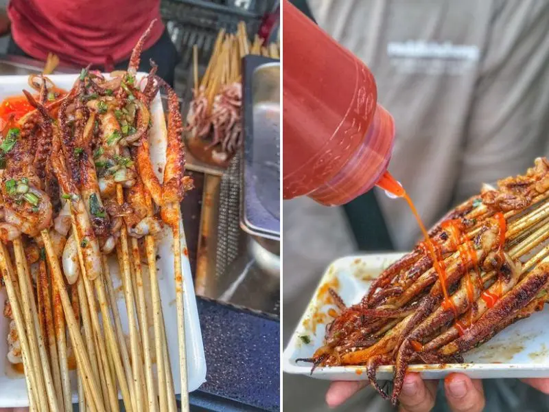 Chợ ẩm thực Hồ Thị Kỷ: Khu chợ đ&ecirc;m nhộn nhịp nhất Tp.HCM 7