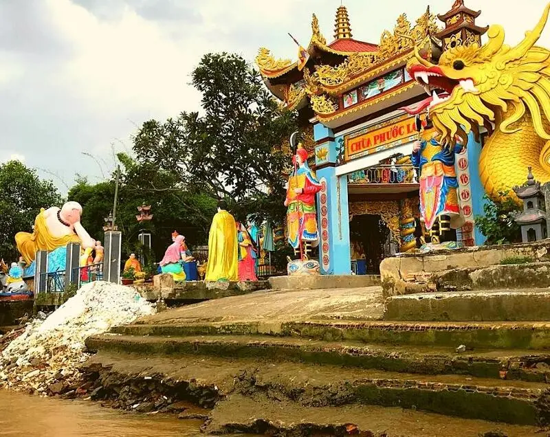 Ch&ugrave;a Ch&acirc;u Đốc 3, chốn thiền tịnh ngự tr&ecirc;n C&ugrave; lao Ba Xang 4