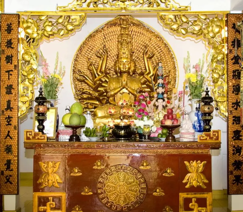 Ch&ugrave;a Phước H&ograve;a, nơi chứa dựng những gi&aacute; trị t&acirc;m linh s&acirc;u sắc 5