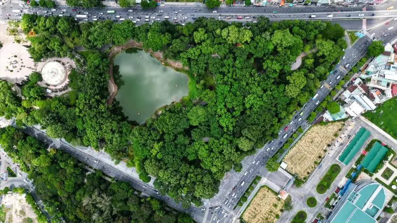 C&ocirc;ng vi&ecirc;n Ho&agrave;ng Văn Thụ, điểm đến xanh giữa l&ograve;ng S&agrave;i th&agrave;nh 2