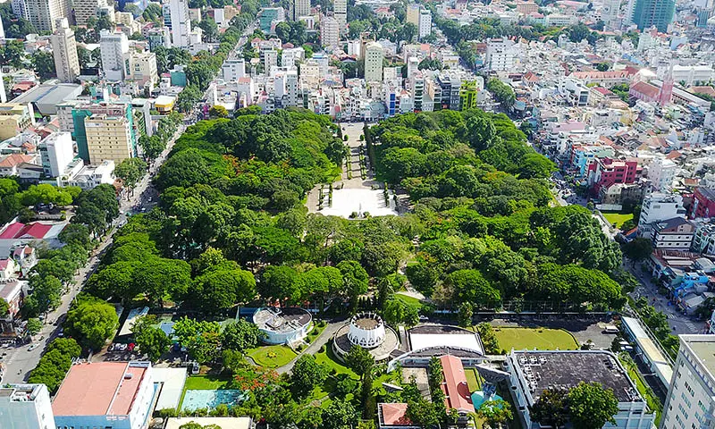 D&atilde; ngoại c&ocirc;ng vi&ecirc;n Tao Đ&agrave;n v&agrave; những trải nghiệm th&uacute; vị 2