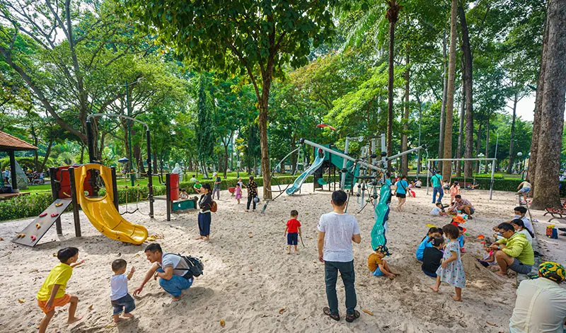 D&atilde; ngoại c&ocirc;ng vi&ecirc;n Tao Đ&agrave;n v&agrave; những trải nghiệm th&uacute; vị 9