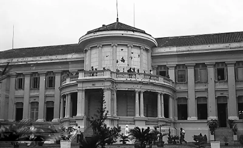 Dinh Gia Long, c&ocirc;ng tr&igrave;nh gắn liền c&ugrave;ng biến động lịch sử S&agrave;i G&ograve;n xưa 5