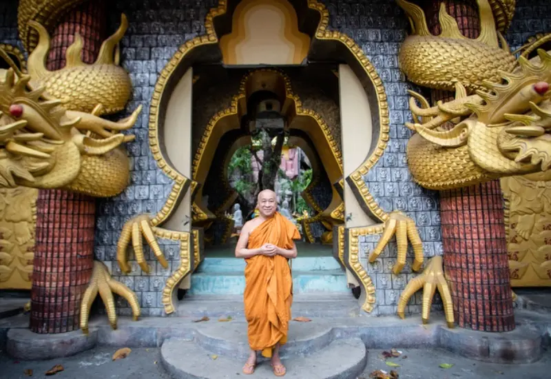 Kh&aacute;m ph&aacute; ch&ugrave;a Kỳ Quang 2 - ng&ocirc;i ch&ugrave;a với lối kiến tr&uacute;c &ldquo;5 kh&ocirc;ng&rdquo; 3