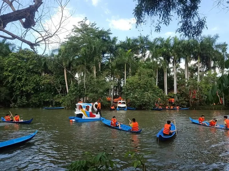 Khu du lịch Vườn Sinh Th&aacute;i Long Phước xanh tươi giữa l&ograve;ng S&agrave;i G&ograve;n 5