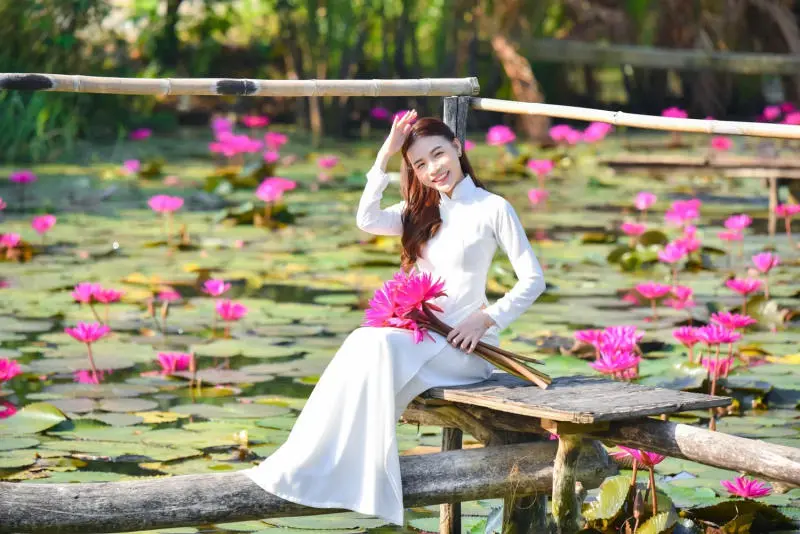 Mê mẩn trước Đầm sen Tam Đa đẹp ngỡ ngàng như Đồng Tháp Mười 4