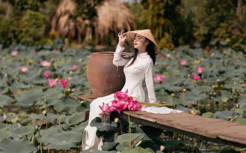 Mê mẩn trước Đầm sen Tam Đa đẹp ngỡ ngàng như Đồng Tháp Mười 2