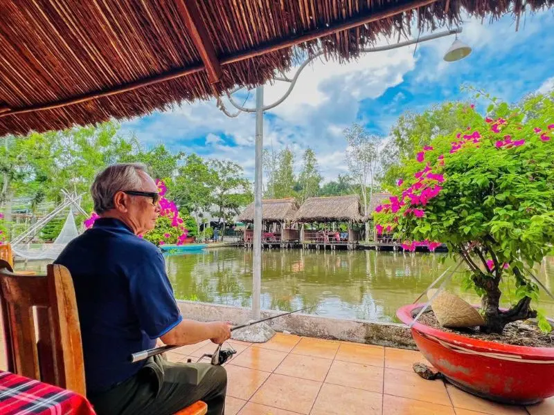 Ẩm thực sinh th&aacute;i C&acirc;u c&aacute; giải tr&iacute; Xu&acirc;n Hương - Điểm hẹn ăn ngon, vui chơi 4