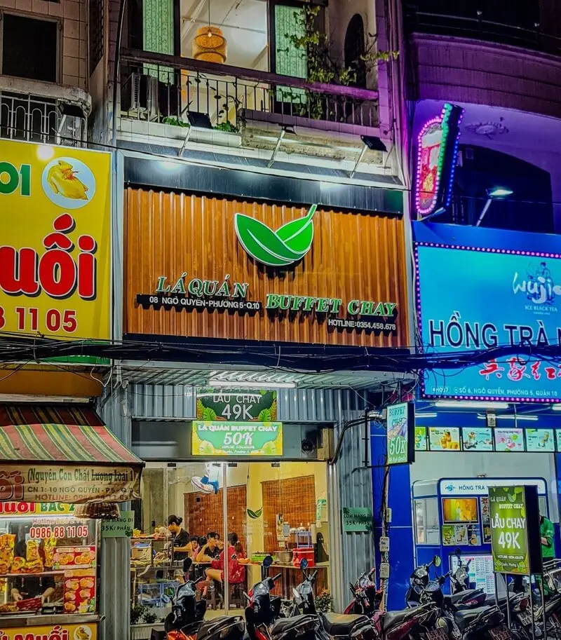 Bỏ t&uacute;i 2 địa chỉ thưởng thức buffet chay quận 10 chất lượng 5
