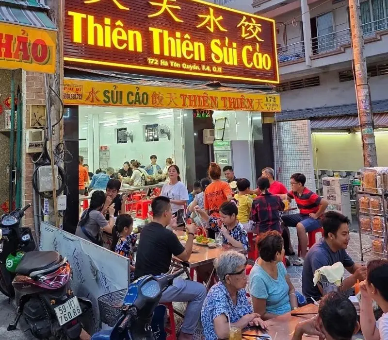 Phố sủi cảo H&agrave; T&ocirc;n Quyền nức l&ograve;ng t&iacute;n đồ ẩm thực Trung Hoa 3