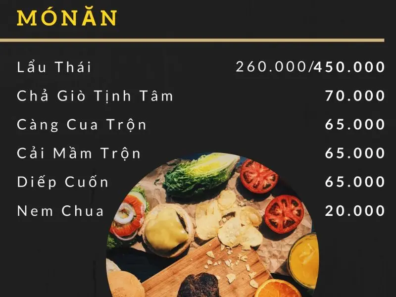 Review nh&agrave; h&agrave;ng Tịnh T&acirc;m Trai từ thực đơn đến kh&ocirc;ng gian 4