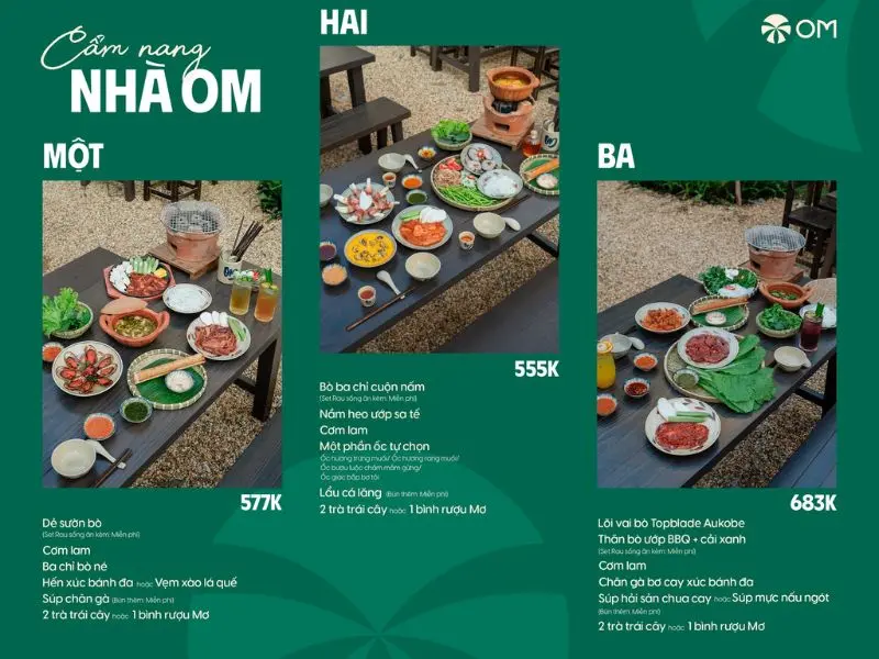 Review Om Nướng: Nh&agrave; h&agrave;ng ẩm thực d&agrave;nh cho c&aacute;c bữa tiệc đặc biệt 5