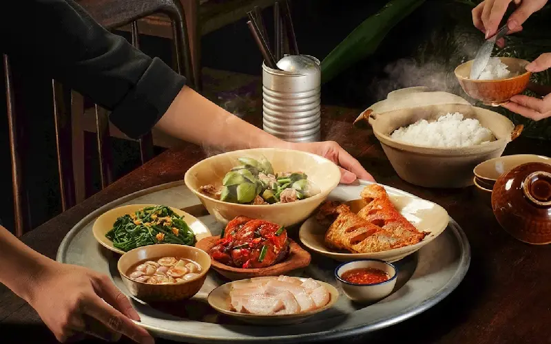Trải nghiệm thực đơn Cơm Qu&ecirc; Dượng Bầu c&oacute; g&igrave; đặc biệt? 2