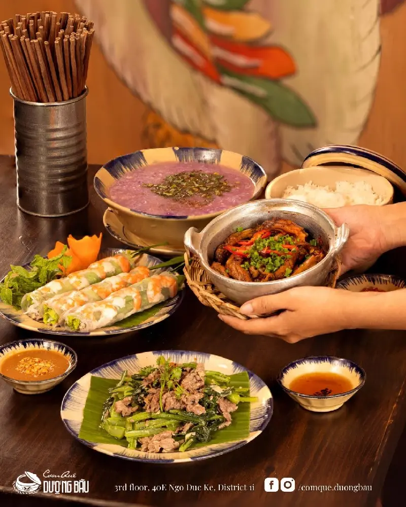Trải nghiệm thực đơn Cơm Qu&ecirc; Dượng Bầu c&oacute; g&igrave; đặc biệt? 4