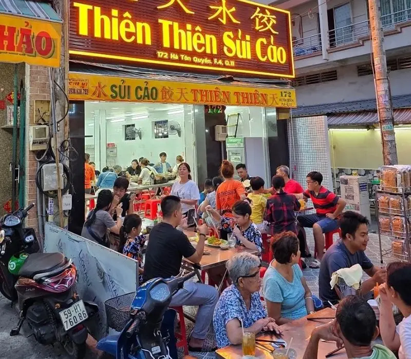 Sủi Cảo Thiên Thiên: Trải nghiệm hương vị khó quên tại Sài Gòn