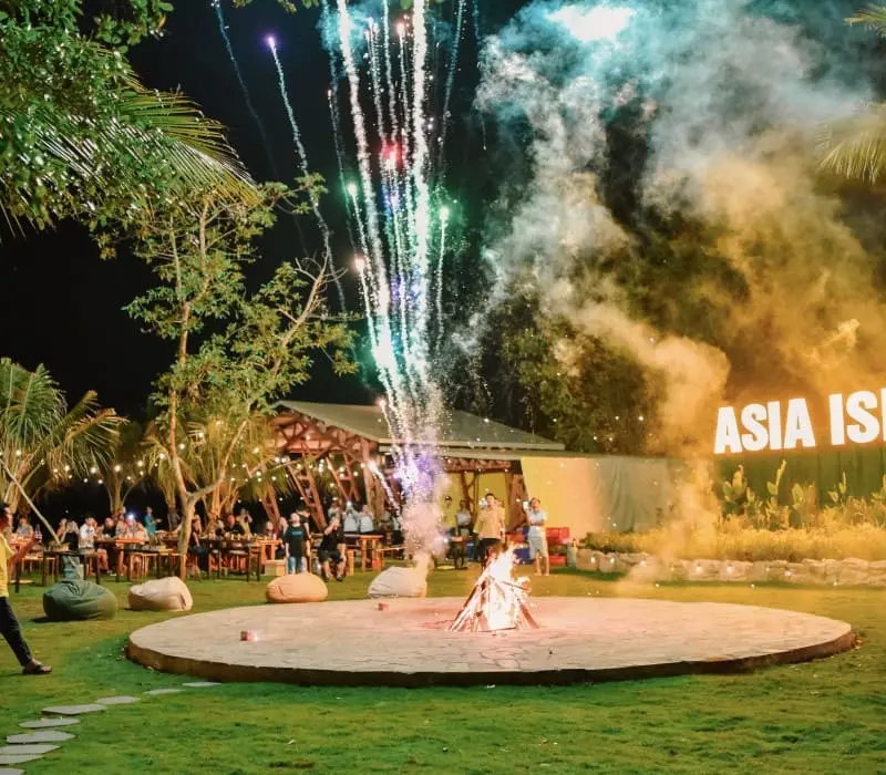 Asia Island Glamping & Event, điểm hẹn xanh yên bình ngay Sài Gòn