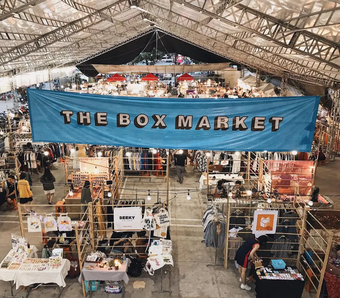 Bí kíp càn quét The Box Market, phiên chợ cuối tuần đặc sắc