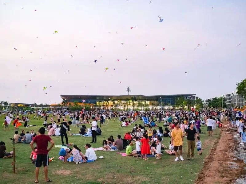 B&atilde;i thả diều City Park, tận hưởng những chiều lộng gi&oacute; tại Tp. Thủ Đức 5
