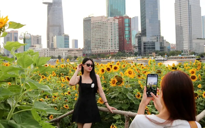 Check-in nhanh 3 vườn hoa tết đẹp, miễn ph&iacute; tại TPHCM 2