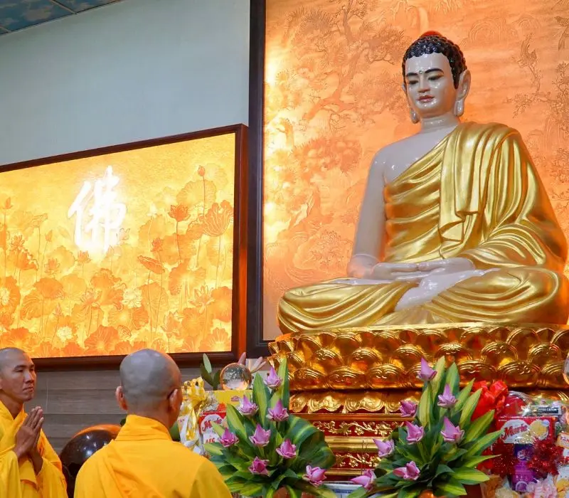 Ch&ugrave;a An Lạc: Kh&ocirc;ng gian Phật gi&aacute;o an nhi&ecirc;n ngay Thủ Đức 6