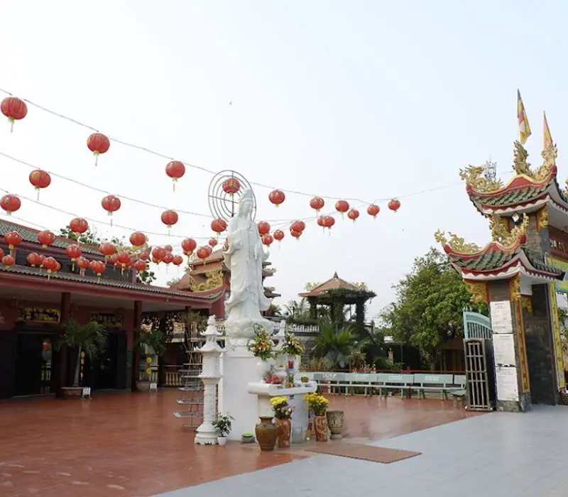 Ch&ugrave;a An Lạc: Kh&ocirc;ng gian Phật gi&aacute;o an nhi&ecirc;n ngay Thủ Đức 2