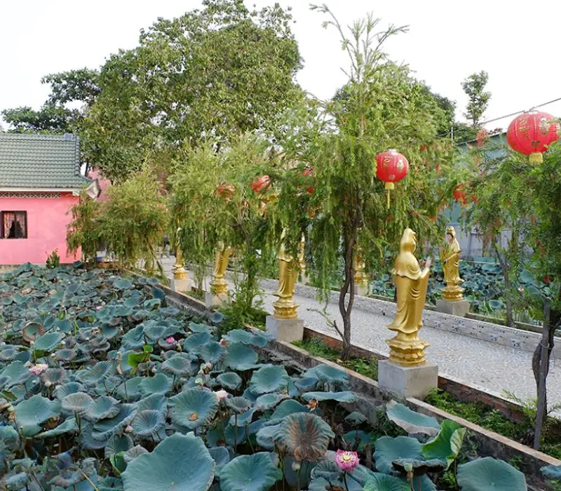 Ch&ugrave;a An Lạc: Kh&ocirc;ng gian Phật gi&aacute;o an nhi&ecirc;n ngay Thủ Đức 9