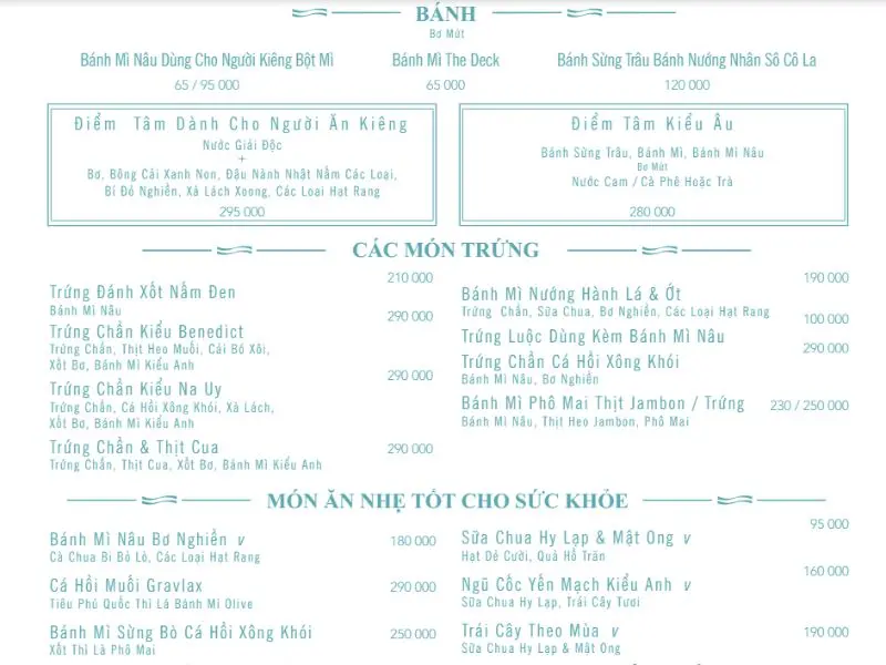 Khám phá The Deck Saigon: Nhà hàng sang trọng bên bờ sông Sài Gòn 4