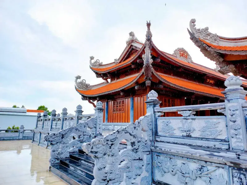 Kh&ocirc;ng gian y&ecirc;n b&igrave;nh tại Tu viện Vĩnh Nghi&ecirc;m đẹp như tranh vẽ 2
