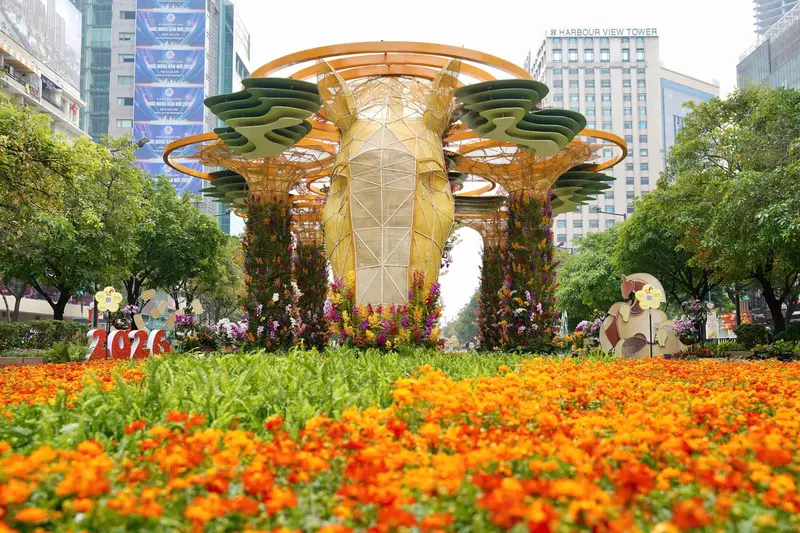Tham quan Đường hoa Nguyễn Huệ Tết B&iacute;nh Ngọ 2026 chi tiết 6