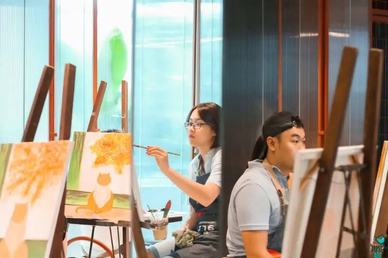 Top 9 workshop vẽ tranh nghệ thuật thư gi&atilde;n tại S&agrave;i G&ograve;n 3