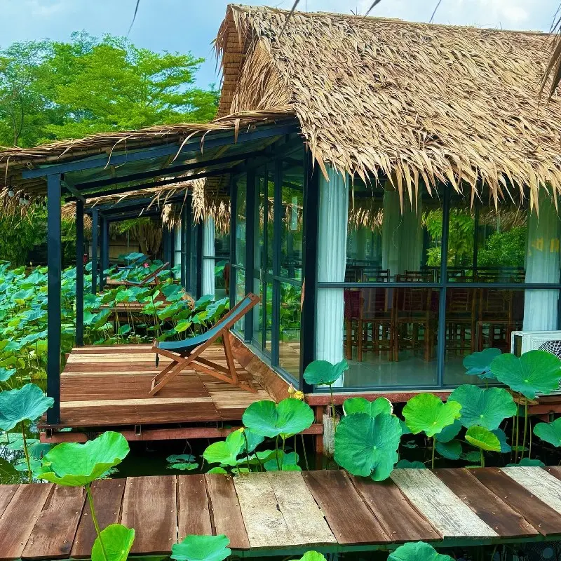 Trải nghiệm khu ẩm thực sinh th&aacute;i Sen Nam Bộ giữ l&ograve;ng S&agrave;i G&ograve;n 3