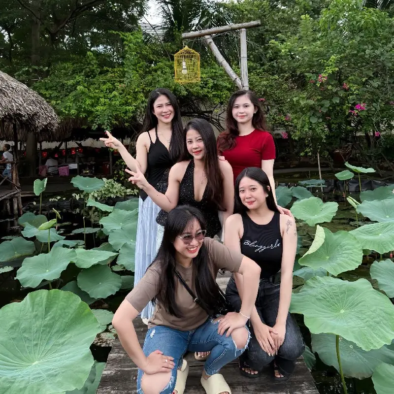 Trải nghiệm khu ẩm thực sinh th&aacute;i Sen Nam Bộ giữ l&ograve;ng S&agrave;i G&ograve;n 4